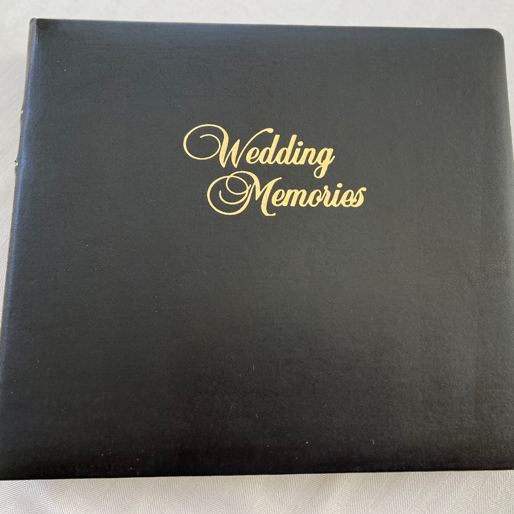 Vintage Wedding Photo Album Leather Art Design New never used